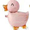 2025 Nuevo Animal con Ruedas para Caminar Globo Estéreo Globo de Cumpleaños para Niños Puesto del Mercado Nocturno Diseño Productos del Puesto