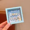 Nuevas Pegatinas para Uñas de Dibujos Animados de Kuromi para Bebés, Linda Decoración de Uñas Impermeable para Niñas Pequeñas, Pegatinas para Uñas para Niñas
