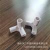 PVC tres vías plástico pasante armario de tela tres vías soporte de tienda de campaña adaptador de plástico accesorios de armario simples resistente al desgaste