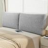 Cojín Suave con Respaldo para Mesita de Noche, Soporte Lumbar para Cama, Cojín para Habitación Tatami, Lino, Extraíble y Lavable, Moderno y Sencillo