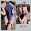Fan Lei Macacão Roupa de Banho Lingerie Água Parada Tentação Sexy Pijama Feminino com Abertura no Gancho Uniforme Sem Tirar 869