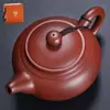 Dahongpao Argila Roxa Zhu Ni Pote da Fortuna Estilo Chinês Bule Doméstico Grande Capacidade Conjunto de Chá Kung Fu para Preparar Chá Perto do Fogão