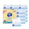 Série Fina e Durável Vinda 3 Camadas Caixa com 100 Lenços Faciais, Toalhas de Papel Descartáveis para Uso Doméstico, Pacote Econômico