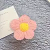 Flores de Crochê Feitas à Mão 7cm Flor Puff DIY para Acessórios de Cabelo, Acessórios de Roupa, Sapatos, Chapéus, Bolsas, Materiais de Decoração para Suéteres