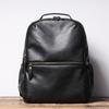 Mochila de Cuero Retro Europea y Americana para Hombre Cuero Curtido Vegetal Mochila de Viaje Gran Capacidad Bolsa para Computadora Bolsa de Piel de Vaca
