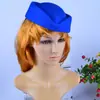 [Entrega del Fabricante] Sombrero de Cuenca Personalizado Sombrero Redondo Sombrero de Azafata Sombrero de Lana Sombrero de Tripulación de Aviación