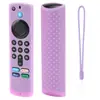Adequado para Controle Remoto de Voz Amazon Alexa 3ª Geração Capa Protetora de Silicone com Design Luminoso Vazado