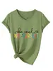Sé real, no perfecto Amazon eBay sitio independiente moda casual para mujer camiseta de manga corta con cuello en V