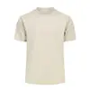 2026 Nueva Camiseta de Verano de Alta Gama con Sensación Fresca, Doble Cara de Lyocell, 220g, Ligera, para Exteriores, Transpirable, Hombro Normal, Cuello Redondo, Mangas Cortas