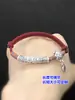S999 Plata Pura Retro Paz y Alegría Pulsera de Medio Brazo Codo Pulsera de Cuerda para Mano Trenzada Collar Accesorios DIY Hechos a Mano