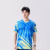 Traje de bádminton de secado rápido para hombre, traje de ropa deportiva para bádminton para mujer, traje de tenis, falda, ropa, traje de competición, estampado