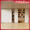 Decoración del Hogar, Estantería Integrada de Piso a Techo, Moderna y Sencilla, Soy un Gabinete Combinado de Fondo para Estudio Estantería de Aleación de Aluminio