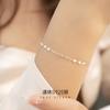 Pulsera de Lentejuelas de Amor de Plata S925 Árbol Banyan Personalidad Temperamento Celebridad de Internet de Alto Grado Joyería de Mano en Forma de Corazón Viento Frío