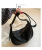 Bolsa de Dumpling de Luxo com Design de Nicho, Nova Moda Casual 2026 Bolsa de Ombro Transversal, Bolsa Pequena Versátil para Mulheres
