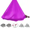 Hamaca de Yoga Aéreo 7m Set Uso en Casa Placa Fija Accesorios Cuerda de Suspensión Elástica Tela para Colgar Estudio de Yoga
