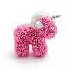 Regalo creativo de San Valentín 520 rosa de unicornio de flor de PE para novia flor eterna mini unicornio en stock