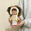 Ropa para Muñeca Papa 14cm Colgante Muñeca Española Mia Atuendo Pequeño para Muñecas Ropa de Cambio Hecha a Mano Juguete de Moda Papa