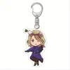 Hetalia Axis Powers Chaveiro Pingente Acrílico Wang Yao Valgas Jones Pono Fova