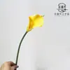 Arreglo de Flores Artificiales de Lirio Calla para Montaje de Escenas, Flores Falsas para Decoración 3D de Restaurante, Adornos de Arte Floral, Accesorios para Sala de Estar, Ramo de Flores