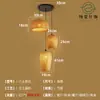 Lustre de Bambu Trançado, Arte em Bambu, Sala de Chá Estilo Zen, Restaurante Estilo Chinês, Pousada, Lanterna de Rattan Estilo Japonês, Luminária de Arte Criativa Retrô