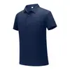 Camisa polo de modal de alta qualidade para o verão, moda, personalizada, de manga curta, roupas de trabalho para empresa em grupo, com gola, roupas para team building masculino