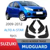 Adequado para Suzuki Alto A-Star 2009-2012 Lameiros Dianteiros e Traseiros Acessórios para Carro