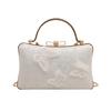 Moda dulce bolso de mano para mujer 2025 nuevo bolso bandolera de cadena tipo mensajero para ir al trabajo estilo extranjero bolso caja comercio exterior