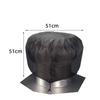 Cubierta de ventilador de techo de tela Oxford 210D para exteriores, impermeable, a prueba de polvo, cubierta protectora para ventilador