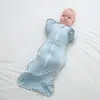 Saco de Dormir Swaddle para Bebê Mais Vendido na Fronteira, Colcha Anti-chute, Saco de Dormir de Fibra de Bambu para Bebê, Saco de Dormir de Verão Anti-pulo