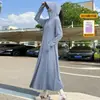 Ropa de Verano para Mujer, Nuevo Estilo, Larga, de Cuerpo Completo, Ajustada, de Seda de Hielo, para Playa, Protección Solar, Cubre-Traje Anti-UV