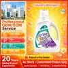 Detergente para Ropa Multiusos de Origen OEM Transfronterizo con Protección de Color y Suavizante, Fragancia con Aceites Esenciales para Uso Doméstico, Limpieza Profunda y Servicios de Procesamiento