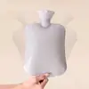 Bolsa de água quente com injeção de água grande de pelúcia fofa bolsa de mão quente acolchoado especial para barriga e pescoço feminino bolsa de água quente bolsa de mão quente