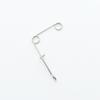 Luya Negro Pozo Compuesto Lentejuela Ruido Giratorio Lentejuela DIY Conector de Combinación Anzuelo Auxiliar Set de Pesca Lubina