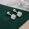 Pendientes de Trébol Estilo Nuevo para Mujer, No Necesitan Quitarse al Dormir, Estilo Coreano, Modernos, Diseño Único, Pendientes de Rosca
