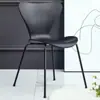 Silla de Comedor Simple Nórdica para el Hogar al por Mayor del Fabricante Silla de Oficina Comercial Silla de Negociación Silla de Recepción de Negocios Silla de Estudio en Casa