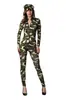 Roupas de Festa Camufladas Novas para Boate Roupas Camufladas Americanas Longas para Mulheres Roupas para Treinamento de Campo Jogo de Campo