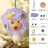 Llavero Creativo Lindo de Cáscara de Fruta Color Bloqueo Dopamina Planta Cáscara de Fruta Producto Terminado Colgante para Llavero de Bolsa