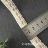 Encaje de Algodón Tejido Espiga Colorido Estilo Étnico 1.5cm Estilo Chanel Varios Accesorios para Ropa de Mujer de Otoño e Invierno