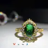 Versa nuevo color de moda anillo de tesoro paloma sangre de rubí anillo pequeño retro de alta calidad chapado en 18K con circonita incrustada para mujer