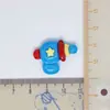Muñeco de juguete personaje de dibujos animados cabeza de animal retrato resina pequeños accesorios accesorios de pegamento crema horquilla Diy al por mayor