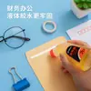 Cola Líquida de Alta Viscosidade com Ponta Curva Morning&Light 70ml Cola Universal para Uso em Estudo e Escritório Cola para Artesanato Estudantil Awg97038