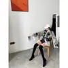 2026 Nuevas Botas Largas Elásticas Mate para Mujer Estilo Coreano de Moda Versátiles Tacones Altos Adelgazantes Botas Adelgazantes Botas Altas
