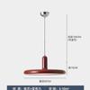 Lustre de Restaurante Estilo Creme, Luminária Minimalista Nórdica Formato de Disco Voador, Luminária de Mesa para Sala de Jantar de Café, Iluminação Decorativa Vintage Retrô para Balcão de Bar