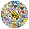 50 Adesivos de Grafite de Elfo Pet Estilo Pixel para Capas de Celular, Cadernos, Malas, Garrafas de Água, Capacetes e Adesivos Decorativos