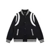 Jaqueta de Baseball Suit Nova Primavera e Outono Americana Masculina Estilo Coreano Marca Tendência Versátil Tendência Solta Casual Jaqueta Jaqueta