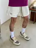 Novos Shorts de Verão Estilo Americano para Homens, Design de Marca de Moda de Hong Kong, Shorts Esportivos Casuais Soltos de Cinco Pontos de Nicho para Homens, Transfronteiriço