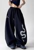 Verano 2025 Nuevo Marca de Moda Retro Americana Hip-Hop Holgado Paracaídas Pantalones de Chándal Hip-Hop Pantalones Casuales de Danza Jazz