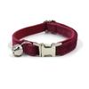 MIHA fan ha jefe nuevo gato mascota lazo collar campana gato collar lazo set
