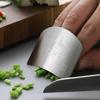 Protetor de Dedo de Aço Inoxidável para Cozinha Multifuncional Anti-corte Artefato de Mão Protetor de Mão para Cortar Legumes Manga Protetora de Dedo Protetor de Dedo