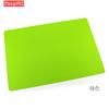 Mantel individual de silicona cuadrado transfronterizo de grado alimenticio para niños y estudiantes, grande, de color sólido, sencillo, para mesa de comedor, tapete aislante antideslizante